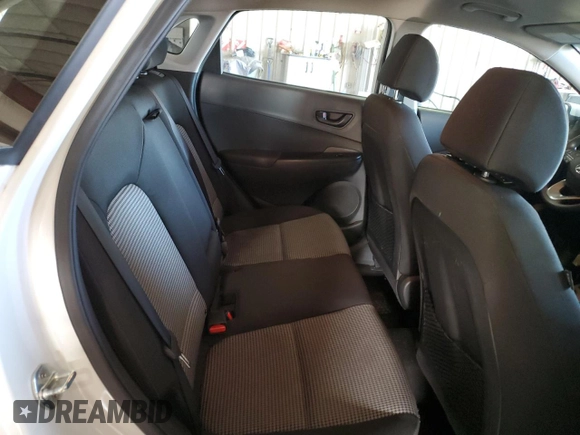 2020 Hyundai Kona SE with VIN KM8K12AA0LU466660, listed as a Copart auction lot 44336283 with 87,948 mi miles. Bid and sale history available at carsss.com. Image 10.