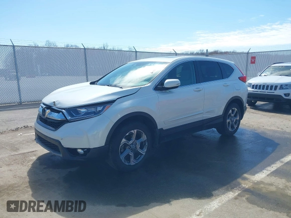 2017 Honda CR-V EX with VIN 2HKRW2H52HH650660, listed as a IAAI auction lot 41811459 with 30,669 mi miles. Bid and sale history available at carsss.com. Image 17.