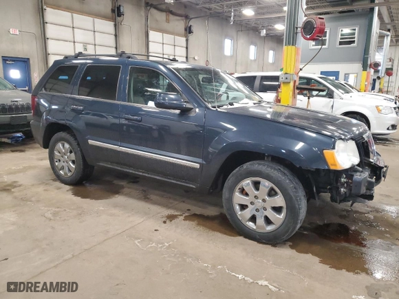 2009 Jeep Grand Cherokee Limited with VIN 1J8HR58P79C537332, listed as a Copart auction lot 45552135 with 196,602 mi miles and Salvage Title. Bid and sale history available at carsss.com. Image 4.