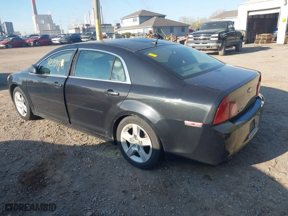 2009 Chevrolet Malibu LS w/1FL with VIN 1G1ZG57B394185344, listed as a IAAI auction lot 42111488 with 133,157 mi miles. Bid and sale history available at carsss.com. Image 3.