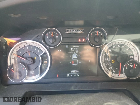 2015 Ram 1500 Big Horn with VIN 1C6RR7GTXFS643160, listed as a Copart auction lot 53643405 with 141,354 mi miles and Salvage title. Bid and sale history available at DreamBid. Image 9.