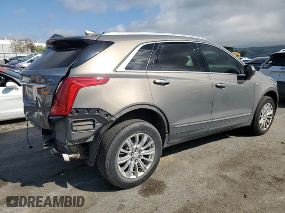 2019 Cadillac XT5 FWD with VIN 1GYKNARS8KZ236067, listed as a Copart auction lot 50551375 with 64,840 mi miles and Salvage Title. Bid and sale history available at carsss.com. Image 3.