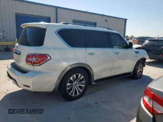 2019 Nissan Armada SL z VIN JN8AY2ND4K9085996, wystawiony jako Copart lot #51916125 z przebiegiem 125 050 mil mil oraz Szkoda całkowita • Salvage title. Historia ofert i sprzedaży dostępna na DreamBid. Obrazek 3.