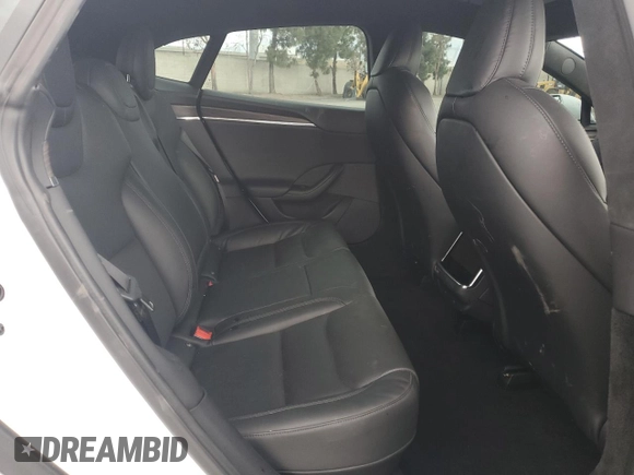 2022 Tesla Model S with VIN 5YJSA1E53NF492855, listed as a Copart auction lot 54545185 with 62,856 mi miles and Salvage title. Bid and sale history available at DreamBid. Image 10.