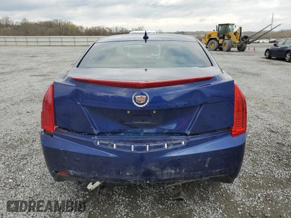2014 Cadillac ATS Luxury RWD with VIN 1G6AB5SX5E0193732, listed as a Copart auction lot 50303705 with 73,565 mi miles and Salvage Title. Bid and sale history available at carsss.com. Image 6.