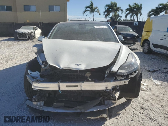 2023 Tesla Model 3 with VIN 5YJ3E1EA9PF552470, listed as a Copart auction lot 48458625 with 13,390 mi miles and Salvage Title. Bid and sale history available at DreamBid. Image 5.
