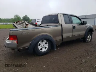 2004 Ford F-150 STX with VIN 1FTRX14W44NC37543, listed as a Copart auction lot 57442095 with 201,071 mi miles and Salvage title. Bid and sale history available at DreamBid. Image 3.