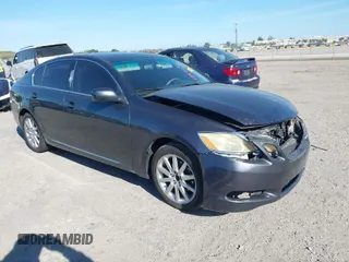 2006 Lexus GS with VIN JTHBH96S265004625, listed as a IAAI auction lot 41857691 with 203,017 mi miles. Bid and sale history available at carsss.com. Image 1.