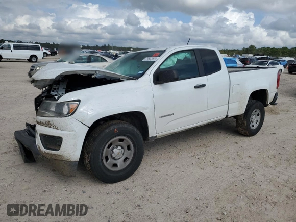 2019 Chevrolet Colorado 2WD Work Truck with VIN 1GCHSBEN4K1319699, listed as a Copart auction lot 79833614 with 120,186 mi miles and Salvage Title. Bid and sale history available at carsss.com. Image 1.