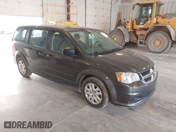 2016 Dodge Grand Caravan SE with VIN 2C4RDGBG1GR117200, listed as a IAAI auction lot 42104773 with 121,007 mi miles and . Bid and sale history available at DreamBid. Image 1.