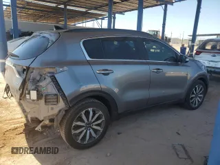 2019 Kia Sportage EX with VIN KNDPN3AC3K7542214, listed as a Copart auction lot 64037615 with 39,310 mi miles and Salvage title. Bid and sale history available at DreamBid. Image 3.