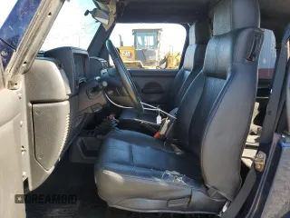 2003 Jeep Wrangler Sport with VIN 1J4FA49S63P361676, listed as a Copart auction lot 59054905 with 123,184 mi miles and Salvage title. Bid and sale history available at DreamBid. Image 7.