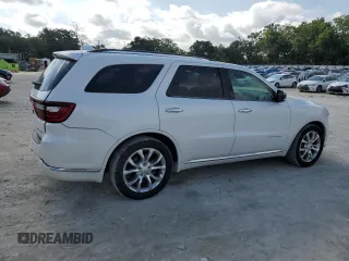 2018 Dodge Durango Citadel with VIN 1C4RDHEG4JC115118, listed as a Copart auction lot 60633055 with 77,665 mi miles and Salvage title. Bid and sale history available at DreamBid. Image 3.