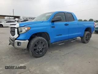 2021 Toyota Tundra SR with VIN 5TFUY5F17MX974921, listed as a Copart auction lot 57525165 with 45,376 mi miles and Salvage title. Bid and sale history available at DreamBid. Image 1.