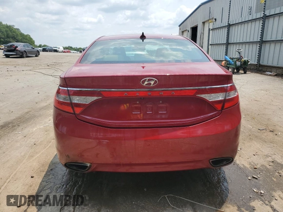 2014 Hyundai Azera with VIN KMHFG4JG2EA386085, listed as a Copart auction lot 58702885 with 183,815 mi miles and Salvage title. Bid and sale history available at DreamBid. Image 6.