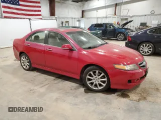 2006 Acura TSX with VIN JH4CL96876C038823, listed as a Copart auction lot 52585445 with 113,530 mi miles and Clean Title. Bid and sale history available at carsss.com. Image 4.