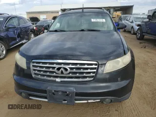2006 Infiniti FX35 with VIN JNRAS08W06X210458, listed as a Copart auction lot 71851414 with 0 mi miles and Salvage Title. Bid and sale history available at carsss.com. Image 5.