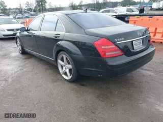 2009 Mercedes-Benz S-Class 5.5L V8 with VIN WDDNG86XX9A262951, listed as a IAAI auction lot 41457411 with 78,770 mi miles. Bid and sale history available at carsss.com. Image 3.