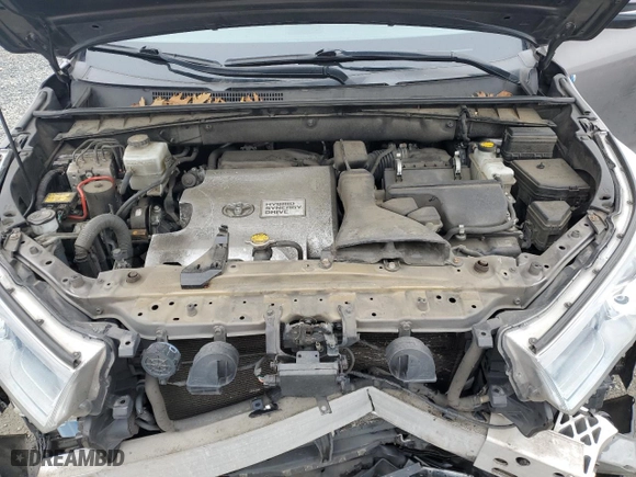 2014 Toyota Highlander Hybrid Limited with VIN 5TDDCRFH3ES004722, listed as a Copart auction lot 48401955 with 163,537 mi miles and Salvage Title. Bid and sale history available at carsss.com. Image 12.