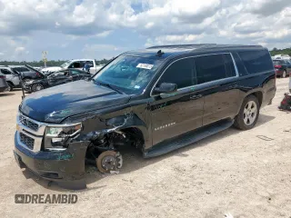 2018 Chevrolet Suburban LT z VIN 1GNSCHKC6JR182149, wystawiony jako Copart lot #62168615 z przebiegiem 108 231 mil mil oraz Szkoda całkowita • Salvage title. Historia ofert i sprzedaży dostępna na DreamBid. Obrazek 1.