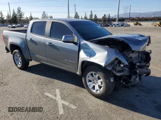 2021 Chevrolet Colorado 2WD LT with VIN 1GCGSCEA4M1285376, listed as a Copart auction lot 42441655 with 41,218 mi miles and Salvage Title. Bid and sale history available at carsss.com. Image 4.
