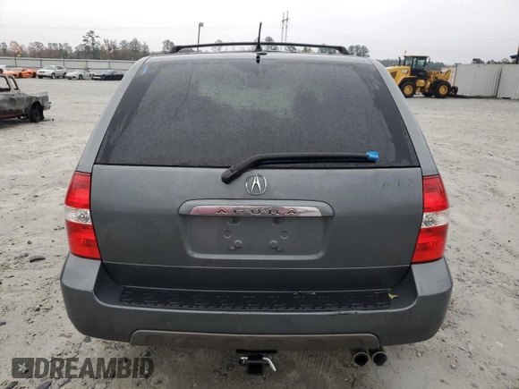 2001 Acura MDX Touring Pkg with VIN 2HNYD18611H526439, listed as a Copart auction lot 82416384 with 172,009 mi miles and Salvage Title. Bid and sale history available at carsss.com. Image 6.