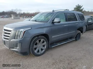 2019 Cadillac Escalade Premium Luxury with VIN 1GYS4CKJ9KR182956, listed as a IAAI auction lot 41353808 with 109,896 mi miles. Bid and sale history available at carsss.com. Image 2.