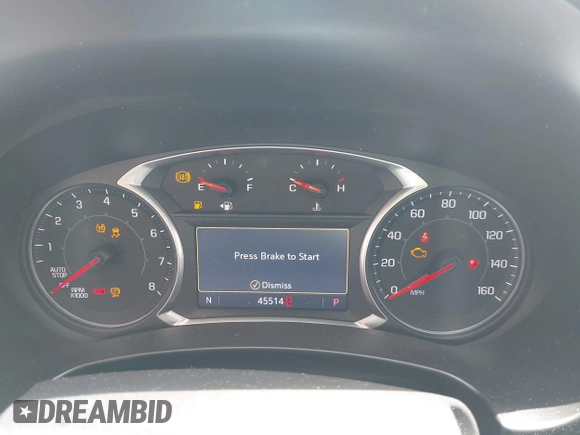 2022 GMC Terrain SLT with VIN 3GKALVEV7NL124066, listed as a IAAI auction lot 42341802 with 45,514 mi miles and . Bid and sale history available at DreamBid. Image 7.