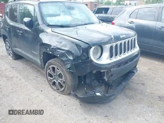 2018 Jeep Renegade Limited with VIN ZACCJBDBXJPH00377, listed as a IAAI auction lot 42391226 with 84,523 mi miles and . Bid and sale history available at DreamBid. Image 6.