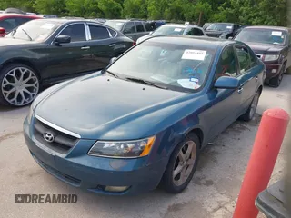 2006 Hyundai Sonata GLS with VIN 5NPEU46F36H147406, listed as a IAAI auction lot 42052455 with 241,059 mi miles and . Bid and sale history available at DreamBid. Image 2.