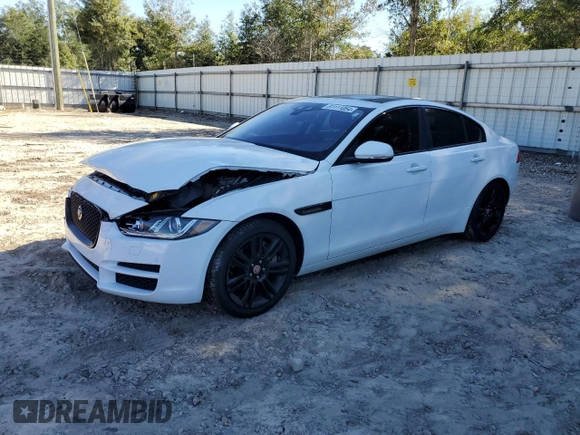 2017 Jaguar XE 25t Prestige with VIN SAJAE4BG4HA948531, listed as a Copart auction lot 81111054 with 93,644 mi miles and Clean Title. Bid and sale history available at carsss.com. Image 1.