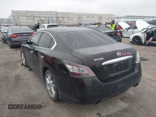 2012 Nissan Maxima SV with VIN 1N4AA5AP9CC868730, listed as a IAAI auction lot 42420921 with 239,934 mi miles and . Bid and sale history available at DreamBid. Image 3.