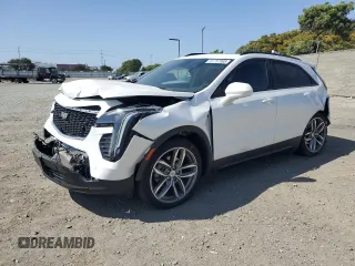 2020 Cadillac XT4 FWD Sport with VIN 1GYFZER4XLF139311, listed as a Copart auction lot 61757995 with 46,123 mi miles and Salvage title. Bid and sale history available at DreamBid. Image 1.