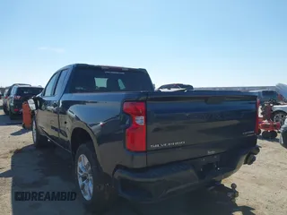 2020 Chevrolet Silverado 1500 Custom with VIN 1GCRWBEK8LZ194773, listed as a IAAI auction lot 41568424 with 127,209 mi miles. Bid and sale history available at carsss.com. Image 3.