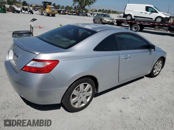 2008 Honda Civic Cpe LX with VIN 2HGFG12608H548361, listed as a Copart auction lot 52218835 with 103,052 mi miles and Clean Title. Bid and sale history available at carsss.com. Image 3.