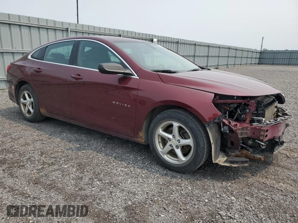 2016 Chevrolet Malibu LS z VIN 1G1ZB5ST3GF331709, wystawiony jako Copart lot #59382975 z przebiegiem 158 910 mil mil oraz Szkoda całkowita • Salvage title. Historia ofert i sprzedaży dostępna na DreamBid. Obrazek 4.