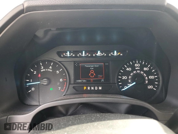 2020 Ford F-150 XL with VIN 1FTEW1CP7LKF00779, listed as a Copart auction lot 44736745 with 45,908 mi miles and Clean Title. Bid and sale history available at carsss.com. Image 9.
