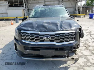 2021 Kia Telluride EX z VIN 5XYP34HC1MG117517, wystawiony jako Copart lot #51983995 z przebiegiem Nie podano mil oraz Szkoda całkowita • Salvage title. Historia ofert i sprzedaży dostępna na DreamBid. Obrazek 5.