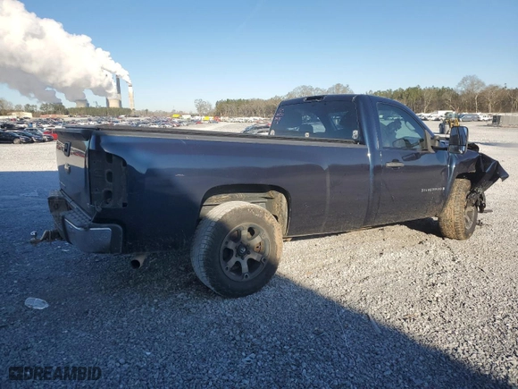 2007 Chevrolet Silverado 1500 Work Truck with VIN 1GCEC14C17Z542866, listed as a Copart auction lot 45818035 with 112,773 mi miles and Salvage Title. Bid and sale history available at carsss.com. Image 3.