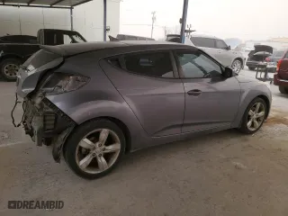 2015 Hyundai Veloster with VIN KMHTC6AD1FU245234, listed as a Copart auction lot 48057145 with 79,570 mi miles and Salvage Title. Bid and sale history available at carsss.com. Image 3.