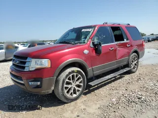 2015 Ford Expedition XLT with VIN 1FMJU1HT6FEF43020, listed as a Copart auction lot 50363135 with 133,608 mi miles and Salvage title. Bid and sale history available at DreamBid. Image 1.