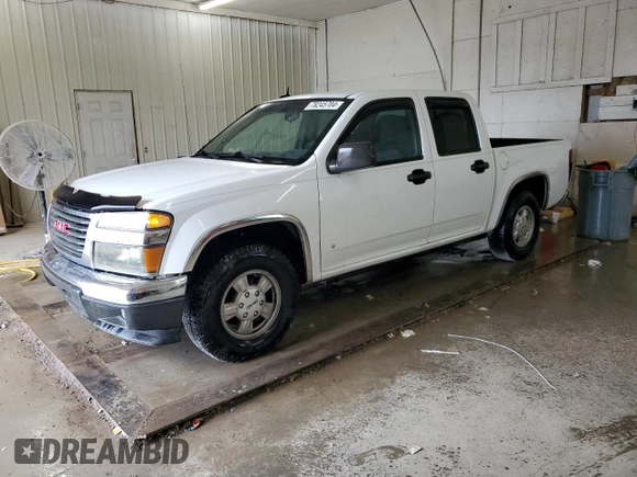 2008 GMC Canyon SLE2 with VIN 1GTCS43E188228527, listed as a Copart auction lot 78245704 with 206,301 mi miles and Salvage Title. Bid and sale history available at carsss.com. Image 1.