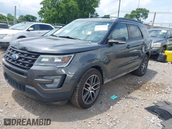 2016 Ford Explorer Sport with VIN 1FM5K8GTXGGD34418, listed as a IAAI auction lot 42623694 with 119,808 mi miles and . Bid and sale history available at DreamBid. Image 17.