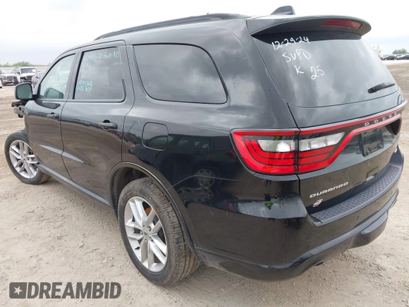 2023 Dodge Durango GT with VIN 1C4RDJDG9PC677551, listed as a IAAI auction lot 42420746 with Not provided miles and . Bid and sale history available at DreamBid. Image 3.