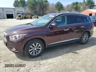 2014 Infiniti QX60 with VIN 5N1AL0MM2EC545725, listed as a Copart auction lot 51765985 with 144,035 mi miles and Clean Title. Bid and sale history available at carsss.com. Image 1.