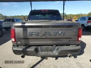 2018 Ram 1500 Night with VIN 1C6RR7MT0JS240821, listed as a Copart auction lot 80089194 with 107,261 mi miles and Salvage Title. Bid and sale history available at carsss.com. Image 6.