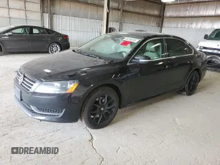 2013 Volkswagen Passat SE with VIN 1VWBH7A37DC099985, listed as a Copart auction lot 59258255 with 148,106 mi miles and Salvage title. Bid and sale history available at DreamBid. Image 1.