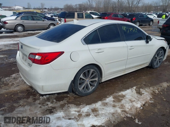 2016 Subaru Legacy 2.5i Limited with VIN 4S3BNAL64G3010829, listed as a IAAI auction lot 41739712 with 117,381 mi miles. Bid and sale history available at carsss.com. Image 4.