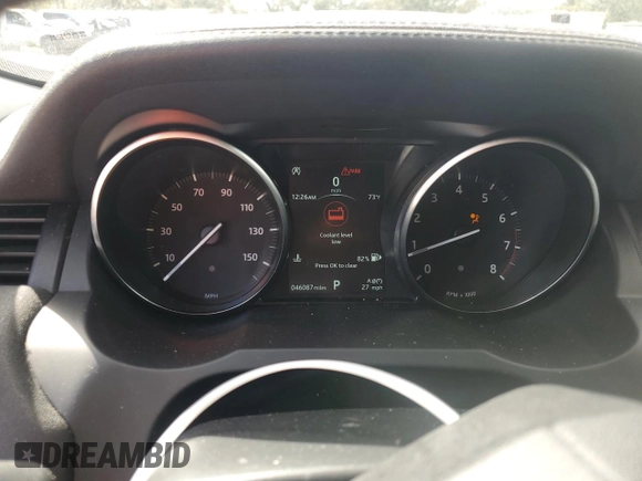 2019 Land Rover Range Rover Evoque SE with VIN SALVP2RX3KH332878, listed as a Copart auction lot 80201224 with 46,087 mi miles and Non Repairable. Bid and sale history available at carsss.com. Image 9.