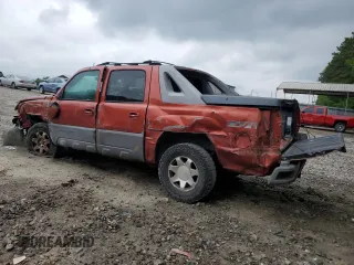 2002 Chevrolet Avalanche z VIN 3GNEK13T12G297684, wystawiony jako Copart lot #54044065 z przebiegiem 246 763 mil mil oraz Szkoda całkowita • Salvage title. Historia ofert i sprzedaży dostępna na DreamBid. Obrazek 2.
